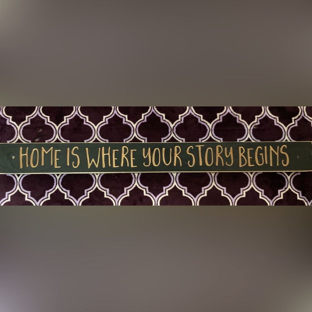 Home is where your story begins
